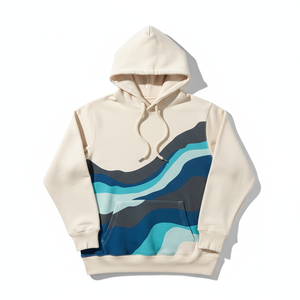 Sudaderas con Capucha Personalizadas con Logotipo Serigrafiado, de Felpa, Corte Regular, Algodón Grueso, Lavado Ácido, Efecto Desteñido, Unisex, con Pedrería, Ecológicas, para Otoño - Product Image 1