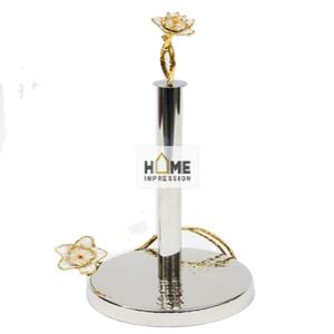 Porte-papier en métal décoratif de luxe, porte-serviettes en papier artistique de luxe - Product Image 1