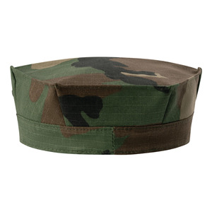 Wholesale Digital <b>Camo</b> Flat Top <b>Cap</b> 8 Points Panel Fatigue Hat Custom Logo Cotton Utility Premium Hat OEM ODM Manufacturer - Product Image 2