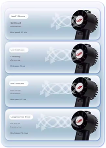 Ventilador de Mano Gongtian F30B Storm - Product Image 5