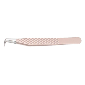 High Quality <b>Individual</b> Stainless Steel Eyelash Extensions Tweezers Silver Eyebrow Extension <b>Lash</b> with Pointed Tip - Product Image 6