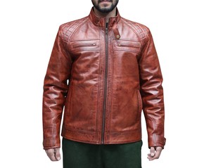 <b>Jacket</b> for <b>man</b> <b>Leather</b> <b>Jackets</b> <b>Men</b> Autumn Popular Style <b>Men</b> <b>Leather</b> <b>Jacket</b> Wholesale Fashion <b>Leather</b> <b>Jacket</b> Low Price - Product Image 2