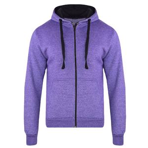 เสื้อฮู้ดซิปผ้าฟลีซหนานุ่ม 100% ผ้าฝ้าย สำหรับผู้ชาย รับสกรีนโลโก้ ลายเรียบ สีพื้น สำหรับฤดูหนาว ขายส่ง - Product Image 1
