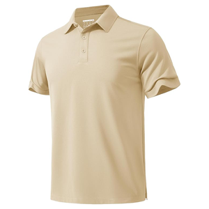 Polo de golf personnalisé à séchage rapide pour hommes et enfants, t-shirts unis décontractés avec logo brodé ou logo par sublimation - Product Image 4