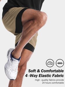 Men's Factory Custom Solid Training Shorts Quick Dry Breathable Poly-Spandex <b>Mid</b>-Length Casual Athletic Wear High Quality Add - Product Image 5
