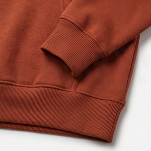 Sweat-shirt à capuche en molleton de coton premium, uni, oversize, hiver, unisexe, personnalisable avec logo, vêtements de mode, OEM - Product Image 6