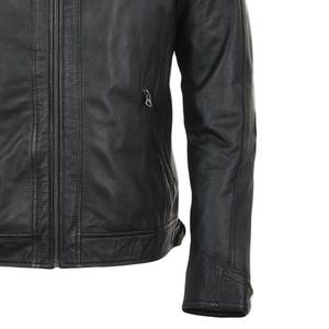 2026 New Custom Design High Quality <b>Men</b> <b>Leather</b> Winter <b>Jacket</b> Wholesale Price Regular Sleeve <b>Men</b> <b>Leather</b> <b>Jackets</b> - Product Image 6