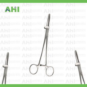 Pince d'occlusion tubulaire Vorse personnalisée en acier, manuelle, à mâchoires droites dentelées, robuste, pour usage en chirurgie générale, certifiée CE - Product Image 5