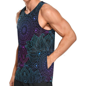 Camiseta sin mangas para hombre, sublimada, de alta demanda, superventas, fácil de usar, de secado rápido, recién llegada. - Product Image 3