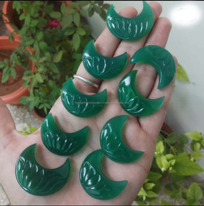 Nuevo Cabujón de Labradorita en Forma de Pistola, Tallado a Mano, Piedra Preciosa Natural, Certificado IGI, Joyería para Parejas de San Valentín - Product Image 4