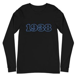 เสื้อยืดแขนยาว Jack and Jill 1938 รุ่นคลาสสิค พิมพ์ลายกราฟิก คอกลม สวมใส่สบาย เสื้อยืดลำลอง รับผลิตเสื้อผ้าขายส่งตามสั่ง - Product Image 1