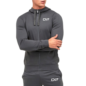 SELF INDUSTRIES Survêtement Homme Hiver Demi-Zip Deux Pièces Uni Décontracté Anti-Bactérien 100% Coton Polaire Délavé Confortable - Product Image 1