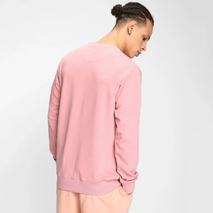 Sweat-shirt à col rond pour homme 100% coton, lourd, imprimé sur mesure, streetwear pour la vente en gros - Product Image 2