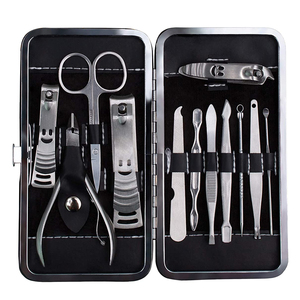 New Arrival Customizable 7-Pc Manicure Pedicure Set Stainless Steel Beauty Care Instrument for Women Men OEM ODM Serviced <b>Box</b> - Product Image 1