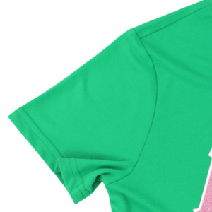 AKA Glitter Dry Fit T Shirt Women Green Greek Sorority Tee Moisture Wicking Athletic Casual Stylish Fit Top. เสื้อยืดผู้หญิงสีเขียวกรีกซอร์โรริตี้ ที ฟิตติ้ง เสื้อยืดผู้หญิงสีเขียวกรีกซอร์โรริตี้ ที ฟิตติ้ง - Product Image 5