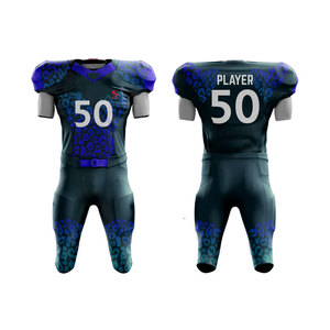 Solid Trader <b>Elite</b> Athlete Weightless Construction Breathable Anti Pilling Custom Printed Mens American Football Uniform - Product Image 3