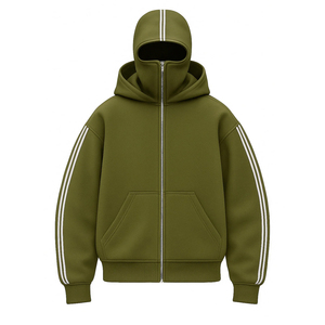 Sweat-shirts à capuche intégrale en coton 100% pour homme, coupe classique, unisexe, personnalisables, de bonne qualité, vente chaude, pour l'hiver - Product Image 1