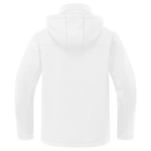 Chaqueta Softshell Personalizada con Logotipo para Hombre, Chaqueta Cortavientos Impermeable y Transpirable con Capucha Desmontable, Chaqueta Cálida para Senderismo y Esquí - Product Image 6