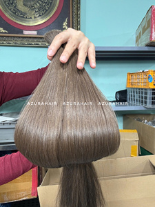 Extensiones de Cabello Humano Liso de Colores al por Mayor sin Trama para Trenzar, Colores Personalizados con Mechas - Product Image 2