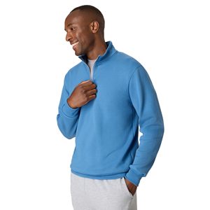 Custom Quarter Zip Knit 100% Cotton Stand Sweater Women Men Pullover Long Sleeve Casual Autumn Winter Sportswear Wholesale Plain - Product Image 3