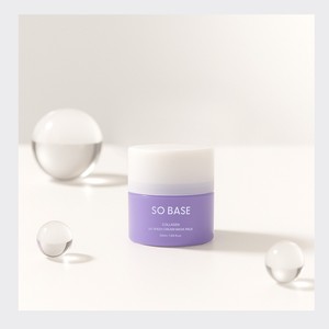 แผ่นมาส์กคอลลาเจน SO BASE Collagen No-Wash Cream Mask Pack มาส์กแผ่นเกาหลี มาส์กหน้าแผ่นคอลลาเจน แผ่นมาส์กหน้าคอลลาเจนจากเกาหลี - Product Image 4