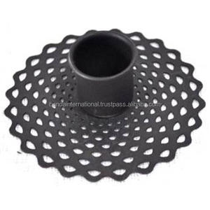 Bougeoir votif en fer avec revêtement en poudre noire fini pour l'éclairage de la décoration de la maison et d'autres bocaux de bougeoirs - Product Image 5