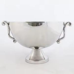 Elegante Tazón de Sopa Metálico para Comedor, Tazón Profundo de Acero Inoxidable, Vajilla Moderna para Cocina - Product Image 6