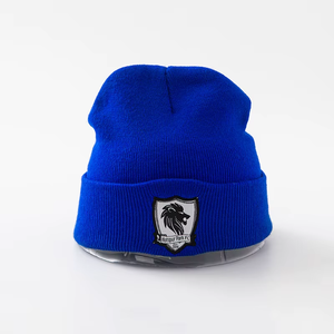 Gorro de Punto Acanalado con Rayas y Logotipo Personalizado, Unisex, para Hombre y Mujer, de Lujo, Cálido, de Lana y Cachemira, para Invierno - Product Image 5