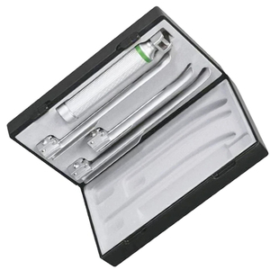 High Quality Macintosh Laryngoscope Set Stainless Steel Fiber <b>Optic</b> Blade Manual Intubation Surgical <b>Instruments</b> - Product Image 5