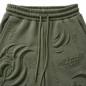 <b>Men's</b> <b>Baggy</b> <b>Trousers</b> Mid Waist Drawstring Casual Breathable Lightweight Winter Wear Quick Dry Polyester/Cotton Wide Leg - Product Image 4