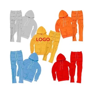 OEM Custom Tracksuit Manufacturer Wholesale Athletic Sportswear Jogger Set Private Label Gym Training Clothing Factory - Product Image 6