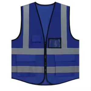 Chaleco Reflectante de Alta Visibilidad para Tráfico y Construcción NESTA SPORTS, Chaqueta de Seguridad Multibolsillos - Product Image 5