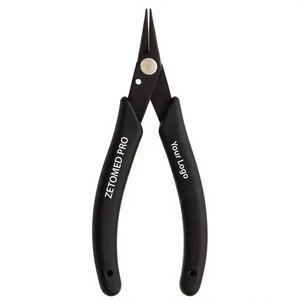 Pince à épiler ZETOMED Pro, pointe fine, acier inoxydable de haute qualité, légère, travail fluide, outil de fabrication de bijoux - Product Image 5