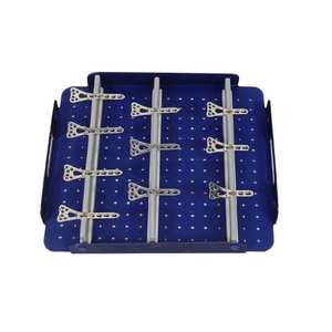 Nuevo Set de Equipo Dental Reutilizable de 24mm para Radio Distal, Caja de Aluminio con Tornillos y Placas para Fijación Ósea Canina - Product Image 5