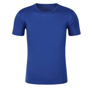 Camisetas de poliéster de manga corta de alta calidad al por mayor, de secado rápido, cuello redondo, ropa deportiva, uniformes de trabajo, ropa informal, camisetas para hombre - Product Image 2