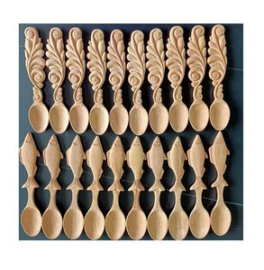 Cuchara de madera Herramienta de cocina de madera de bambú duradera para revolver mezclar y servir alimentos Vietnam - Product Image 6