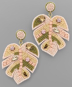 Boucles d'oreilles bohèmes en forme d'animal avec perles et strass en cristal pour femmes, bijoux de fête, plaqué or, alliage de zinc - Product Image 5