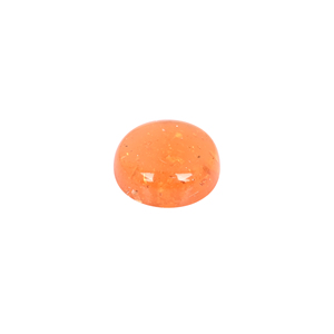 Cabochon en ambre synthétique de forme ronde, aspect naturel, pour la création de bijoux - Product Image 2