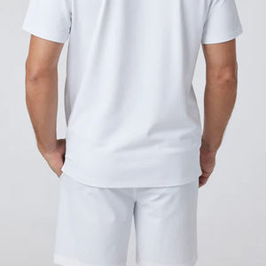 Camiseta de hombre con cuello vuelto, costuras de alta calidad, diseño de logotipo personalizado y precio económico / Material duradero de alta calidad - Product Image 5