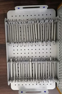 ชุดเครื่องมือผ่าตัดกระดูกสันหลังแบบแมนนวล ระบบสกรูเพดิเคิล ออร์โธปิดิกส์ คุณภาพสูง ผลิตจากสแตนเลส - Product Image 3