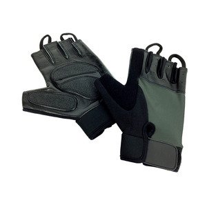 Heavy Duty Leather <b>Weight</b> Lifting <b>Gloves</b> with Long Wrist Support Wraps - Anti-Slip Padded Gym Workout <b>Gloves</b> for Bodybuilding, - Product Image 4