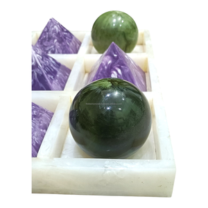 เกมกระดานติ๊กแท็กโทเรซิ่นตกแต่งสุดหรู เกมกลยุทธ์บนโต๊ะระดับพรีเมียมสำหรับตกแต่งบ้านและสำนักงาน - Product Image 3