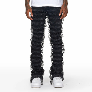 Casual Fashion Custom Design <b>Jeans</b> Pants For Men High Quality Vintage Customizable Design <b>Work</b> And Outdoor Wear Denim Pants - Product Image 2