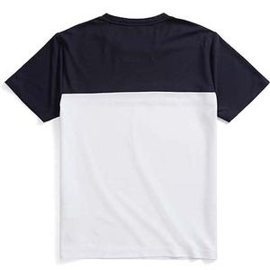 เสื้อยืดคอกลมแขนสั้น ตัดต่อสี แต่งขอบตัดกัน ทรงโอเวอร์ไซส์ สไตล์ลำลอง ผ้าถัก 100% คอตตอน ระบายอากาศได้ดี พิมพ์ลายดิจิทัล - Product Image 2