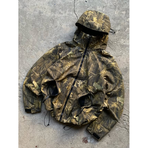 เสื้อฮู้ดกันหนาวสำหรับผู้ชาย ผ้าไนลอน 100% ระบายอากาศได้ดี แห้งเร็ว บุขนแกะ - Product Image 1