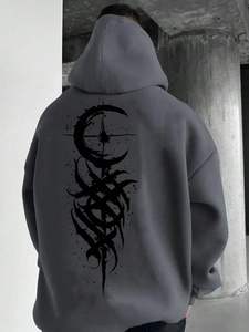 Custom <b>Men's</b> <b>Pullover</b> Hoodie Premium Cotton Fleece Oversized Casual Streetwear Hoodie OEM ODM Wholesale Manufacturer - Product Image 5
