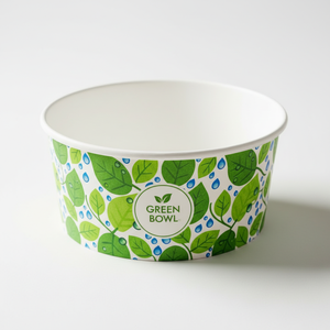 Bol alimentaire en papier kraft avec couvercle 750 ml 1L 64oz 170oz pour les ailes de poulet frites et les plats à emporter - Product Image 4