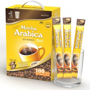 [MOCHA] Mélange de café Arabica pour café maison et usage professionnel, mélange de café instantané torréfié lisse et durable 100T - Product Image 5