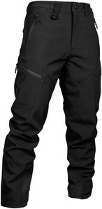 Techwear Waterproof Cargo Pants Men's Utility Tactical Pants with Zippers and Reflective <b>Strips</b> - Product Image 5