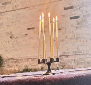 Handcrafted Iron Metal Candle Holder Stand with Elegant Design for Home Decor, Wedding Centerpiece and <b>Table</b> Decoration - Product Image 3